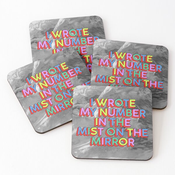 Item preview, I WROTE MY NUMBER IN THE MIST ON THE MIRROR designed and sold by The Turbulent Architect.