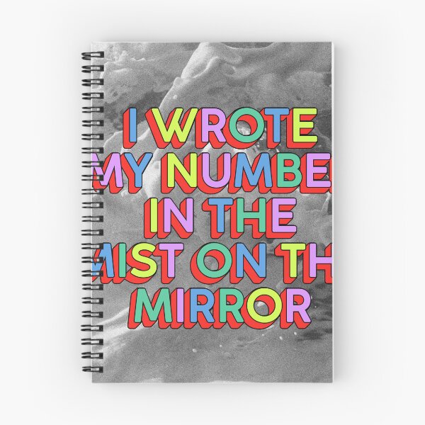 Item preview, I WROTE MY NUMBER IN THE MIST ON THE MIRROR designed and sold by The Turbulent Architect.