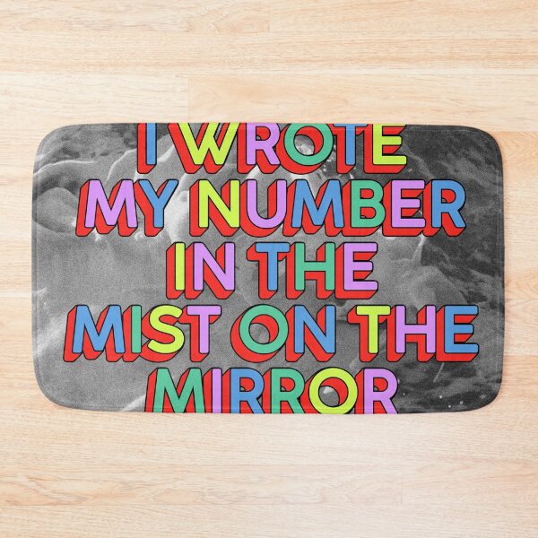 Item preview, I WROTE MY NUMBER IN THE MIST ON THE MIRROR designed and sold by The Turbulent Architect.