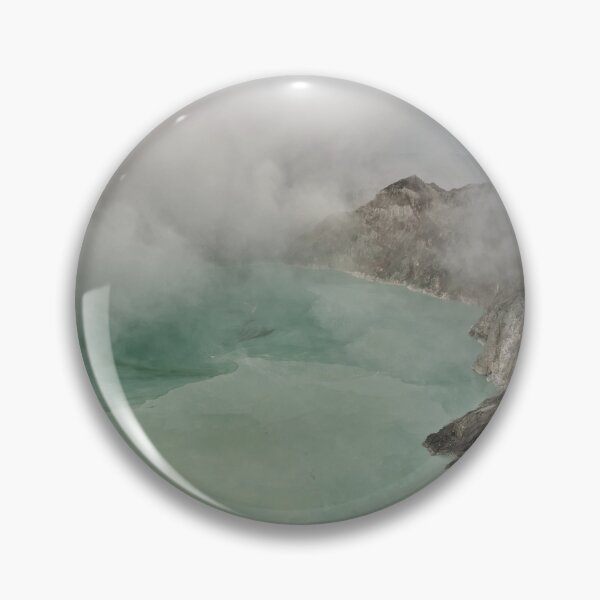 Item preview, An unreal vision of the crater shrouded in smoke. designed and sold by franck380.