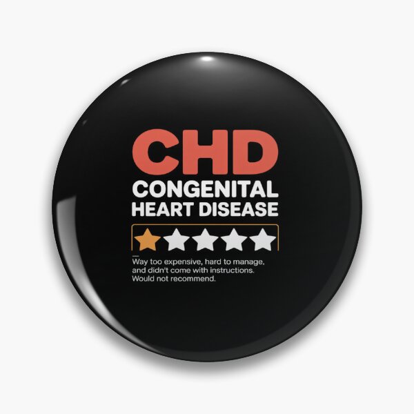 Item preview, Congenital Heart Disease Awareness Not Recommend CHD Warrior designed and sold by tabdejinti.