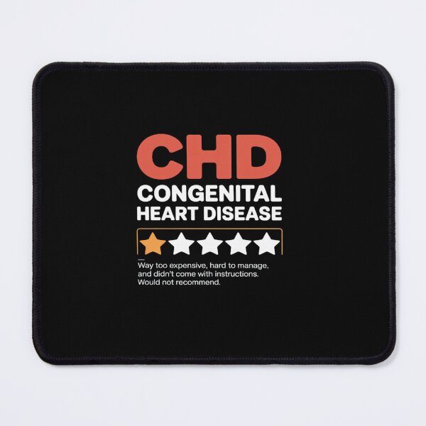 Item preview, Congenital Heart Disease Awareness Not Recommend CHD Warrior designed and sold by tabdejinti.