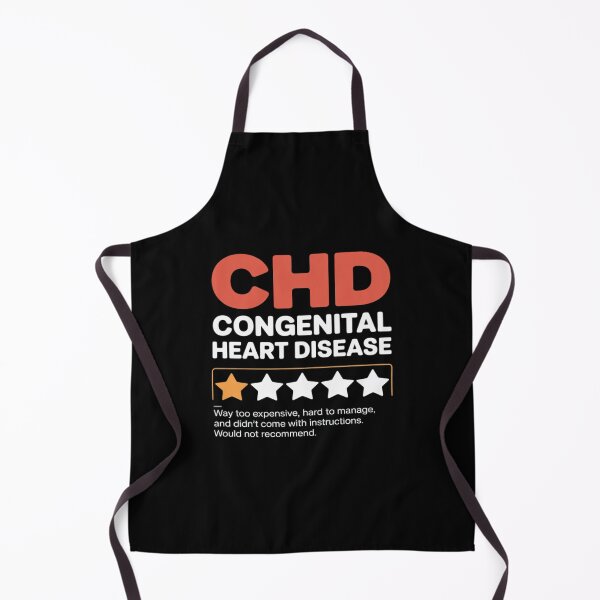 Item preview, Congenital Heart Disease Awareness Not Recommend CHD Warrior designed and sold by tabdejinti.