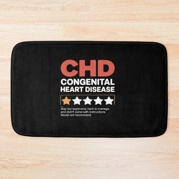 Item preview, Congenital Heart Disease Awareness Not Recommend CHD Warrior designed and sold by tabdejinti.