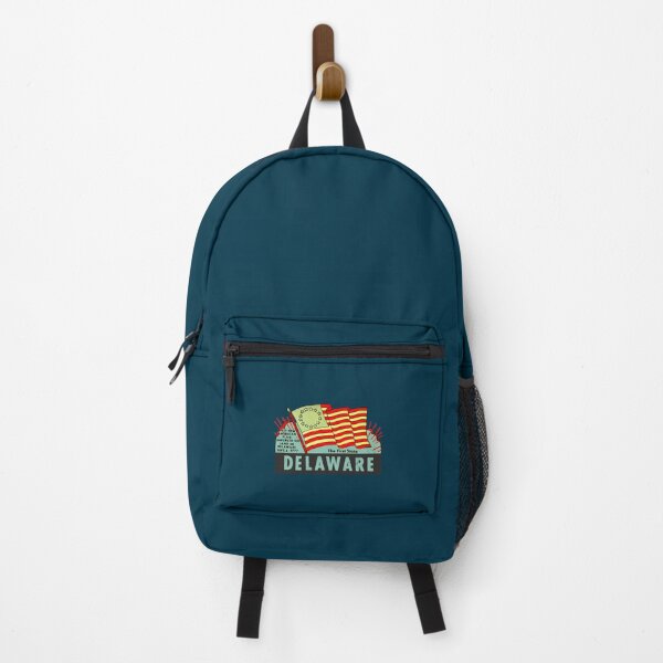 Item preview, Delaware The First State Vintage Travel Decal designed and sold by welchretsproxa.