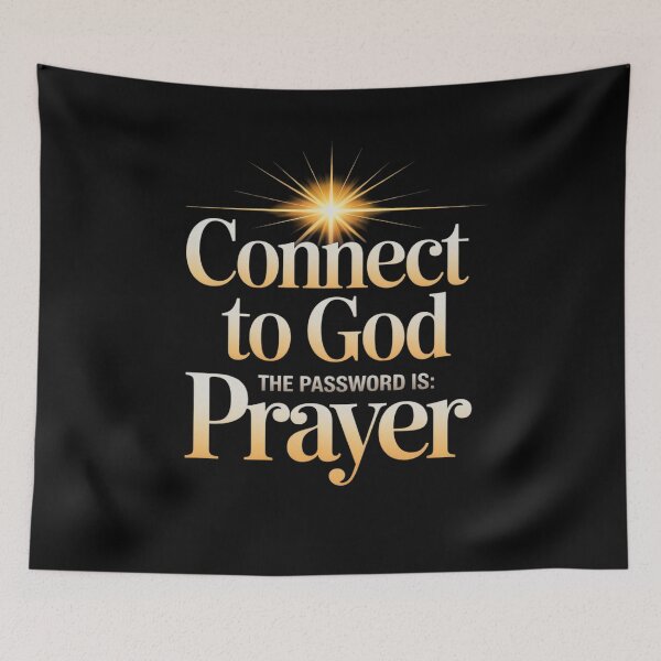 Item preview, Connect to God - Christian Religious Prayer designed and sold by ticlitule.