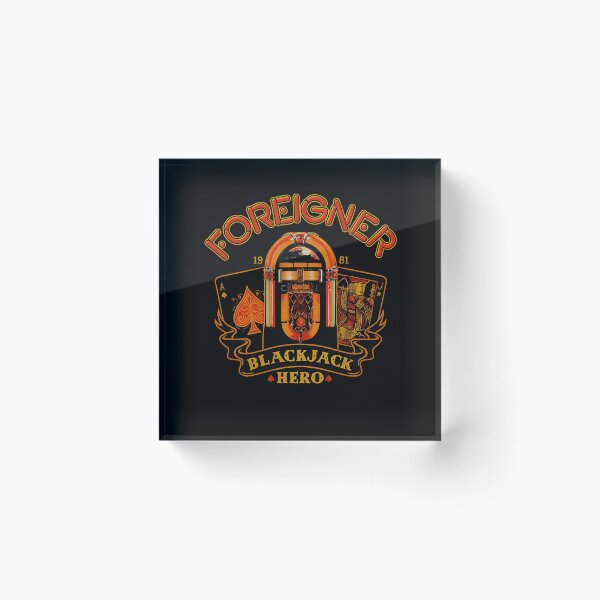 Item preview, Foreigner – Blackjack Hero 1981 (Jukebox & Cards) designed and sold by ketttitisandnon.
