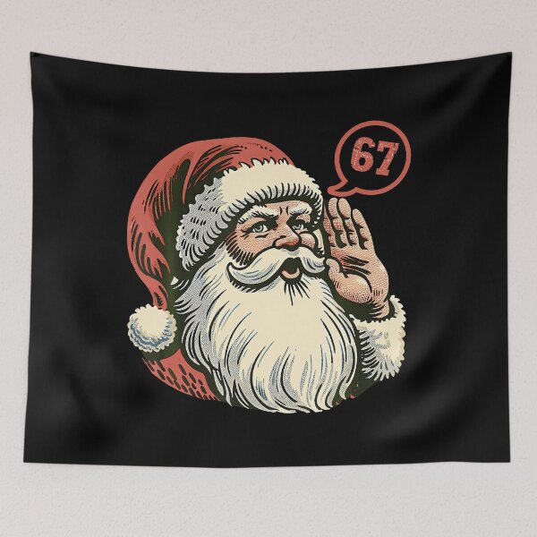 Item preview, 67 Christmas Funny Six Seven Meme Brainrot Santa Claus Boys designed and sold by RosellaBalistre.