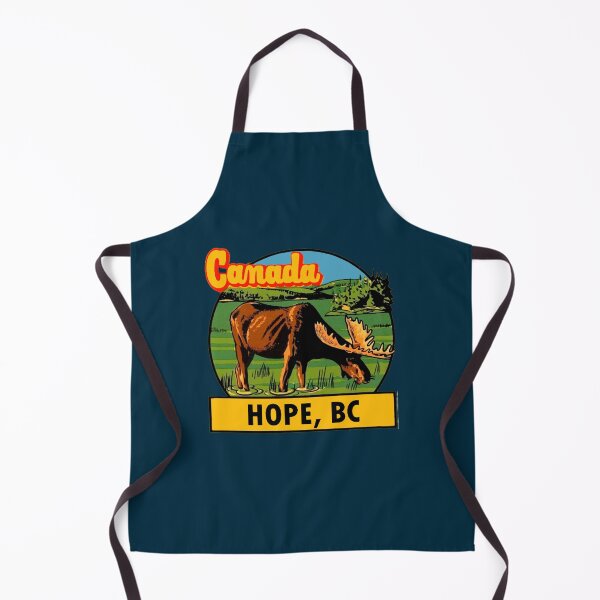 Item preview, Hope BC British Columbia Moose Vintage Travel Decal designed and sold by welchretsproxa.