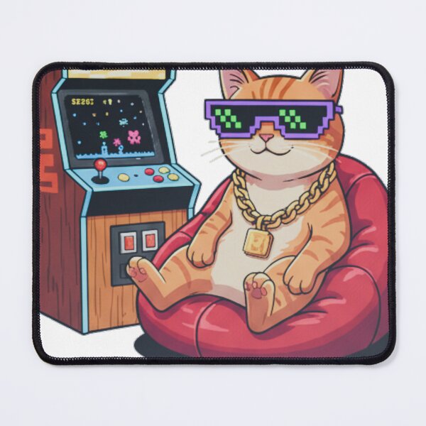 Item preview, Arcade Cat Boss designed and sold by MRMDesign90.