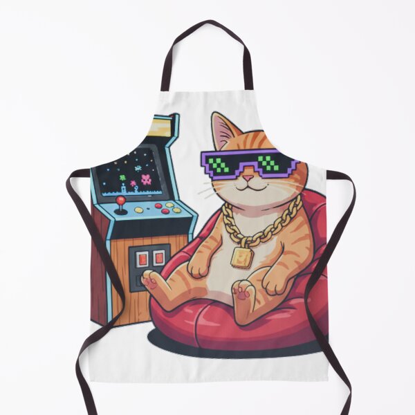 Item preview, Arcade Cat Boss designed and sold by MRMDesign90.