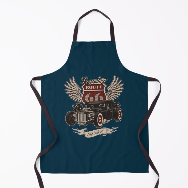 Item preview, Hot Rod RetroCar Rockabilly Route 66 Gift designed and sold by welchretsproxa.