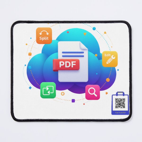 Item preview, FreeToolsPDF – Modern Digital Design for Tech Enthusiasts designed and sold by HopaHope.