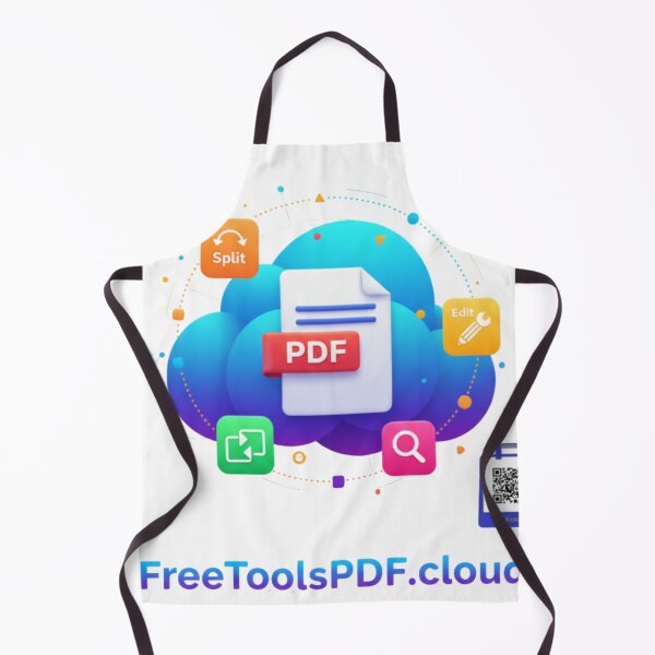 Item preview, FreeToolsPDF – Modern Digital Design for Tech Enthusiasts designed and sold by HopaHope.