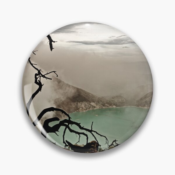Item preview, Stunning view of the crater and the acidic lake designed and sold by franck380.