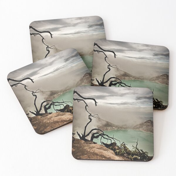 Item preview, Stunning view of the crater and the acidic lake designed and sold by franck380.
