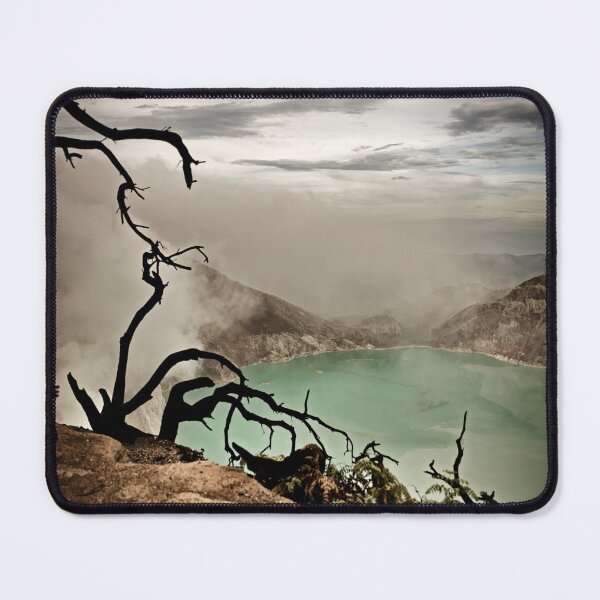 Item preview, Stunning view of the crater and the acidic lake designed and sold by franck380.