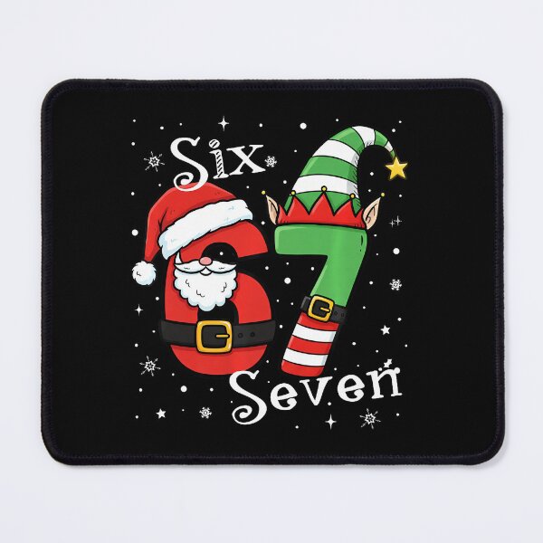 Item preview, Funny Six Seven 67 Meme 6 7 Elf Santa Christmas Pajamas Kids designed and sold by RosellaBalistre.