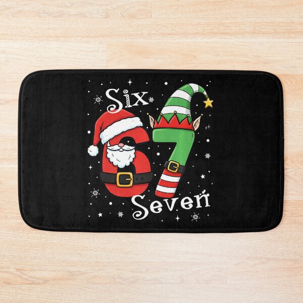 Item preview, Funny Six Seven 67 Meme 6 7 Elf Santa Christmas Pajamas Kids designed and sold by RosellaBalistre.