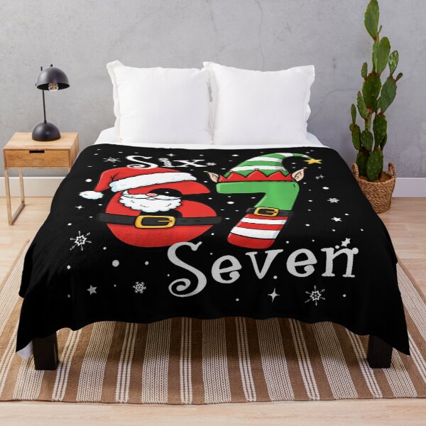 Item preview, Funny Six Seven 67 Meme 6 7 Elf Santa Christmas Pajamas Kids designed and sold by RosellaBalistre.