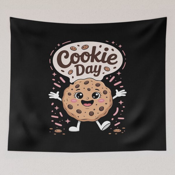 Item preview, Cookie Day national chocolate chip Minute Lazy Party designed and sold by ticlitule.