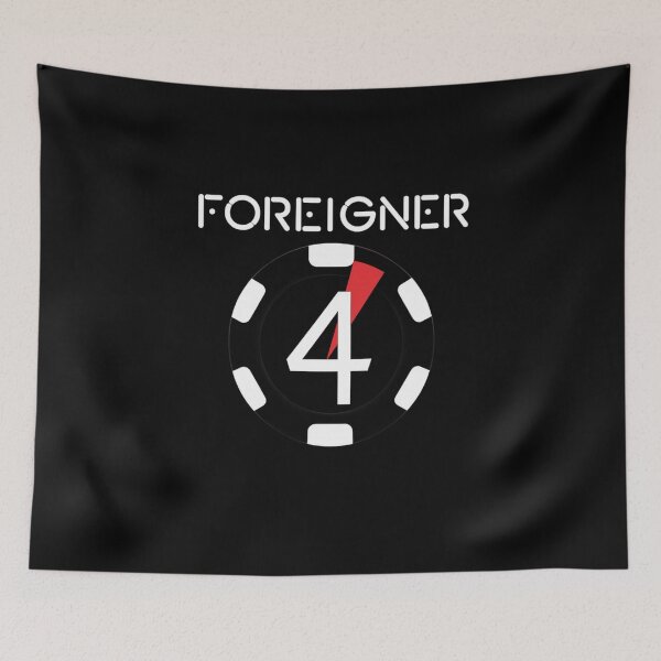 Item preview, Foreigner – “4” Poker Chip Badge designed and sold by ketttitisandnon.