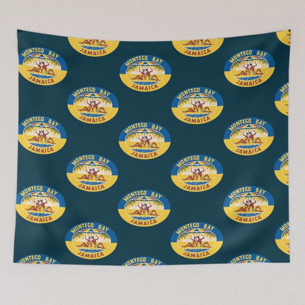 Item preview, Montego Bay Jamaica Vintage Travel Decal designed and sold by welchretsproxa.