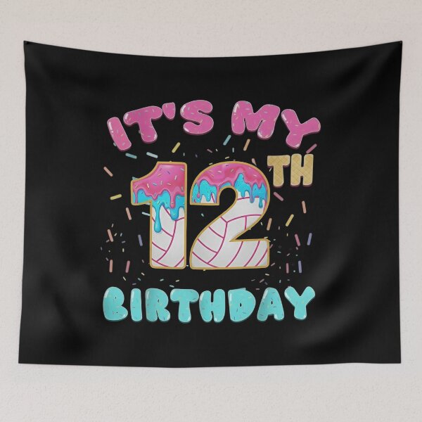 Item preview, It’s My 12th Birthday Volleyball Shirt designed and sold by TinaMDedrick.