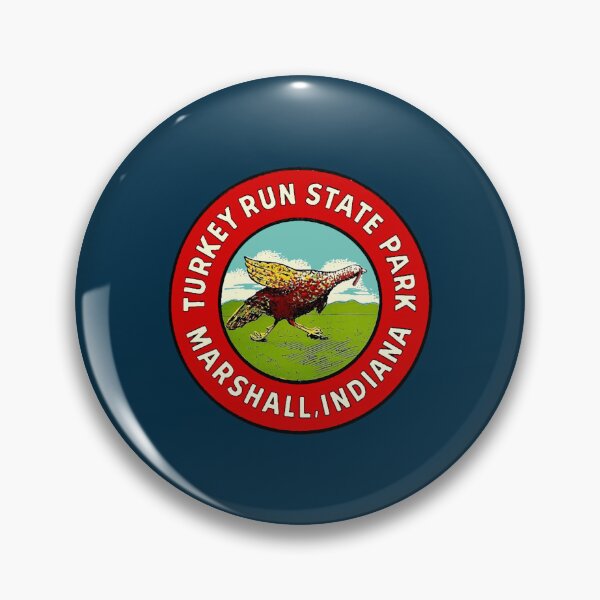 Item preview, Turkey Run State Park Vintage Travel Decal designed and sold by welchretsproxa.