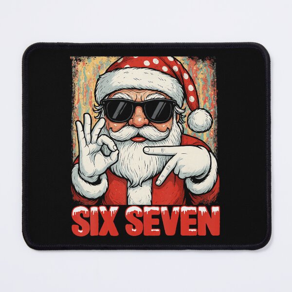 Item preview, Funny Six Seven Meme Christmas Cool Santa Saying 6 7 designed and sold by RosellaBalistre.