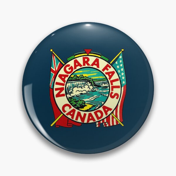 Item preview, Niagara Falls Canada Vintage Travel Decal designed and sold by welchretsproxa.