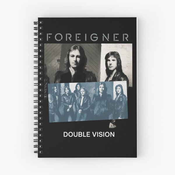 Item preview, Foreigner – Double Vision Blue Panel Collage designed and sold by ketttitisandnon.