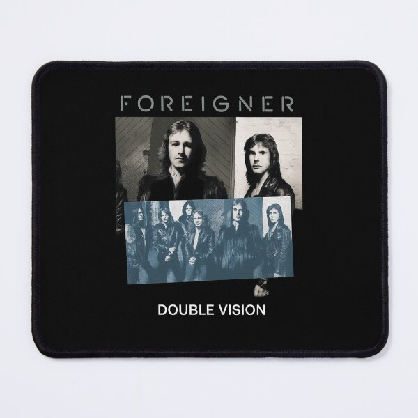 Item preview, Foreigner – Double Vision Blue Panel Collage designed and sold by ketttitisandnon.
