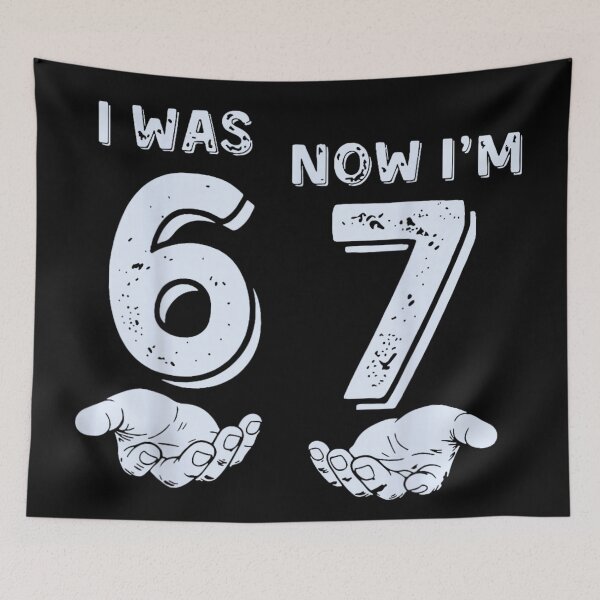 Item preview, I Was 6 Now I'm 7 Hands Funny Happy 7th Birthday Boy Girl Gift designed and sold by TiaraHans.