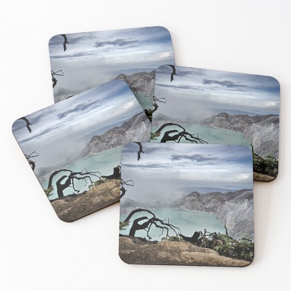 Item preview, Burnt roots facing the supernatural blue of the volcano designed and sold by franck380.