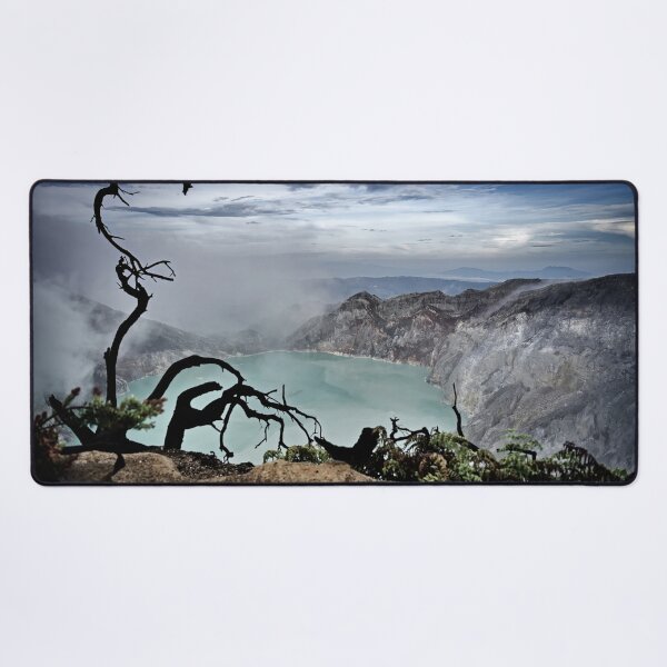 Item preview, Burnt roots facing the supernatural blue of the volcano designed and sold by franck380.