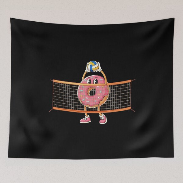 Item preview, Cute Donut Volleyball Player Tee designed and sold by TinaMDedrick.