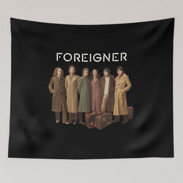 Item preview, Foreigner – Classic Lineup with Travel Cases designed and sold by ketttitisandnon.