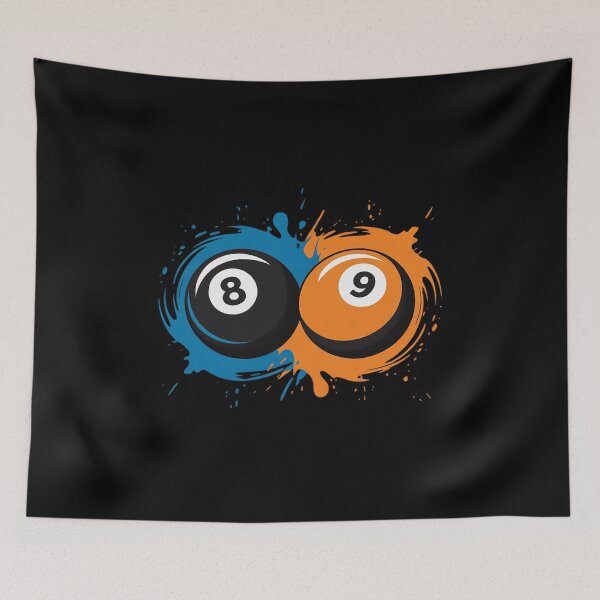 Item preview, Cool Billiard Balls for 8- Ball and 9-Ball Player designed and sold by BiellaSar.