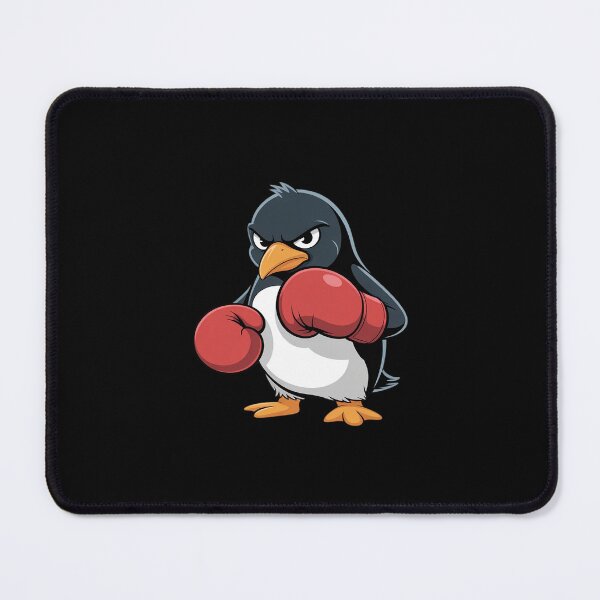 Item preview, Cool Cartoon Penguin Boxer Kickboxing designed and sold by BiellaSar.