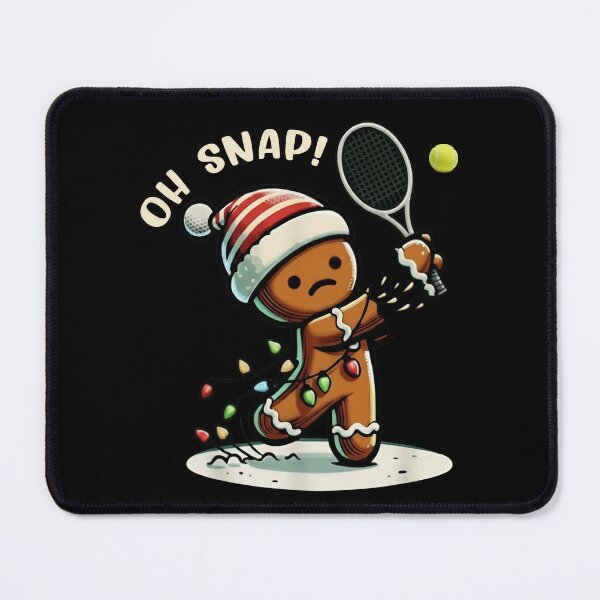Item preview, Funny Gingerbread Tennis Christmas T-Shirt designed and sold by TinaMDedrick.