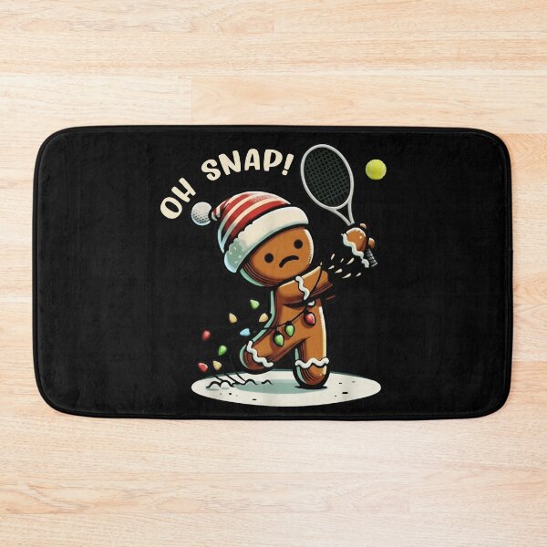 Item preview, Funny Gingerbread Tennis Christmas T-Shirt designed and sold by TinaMDedrick.