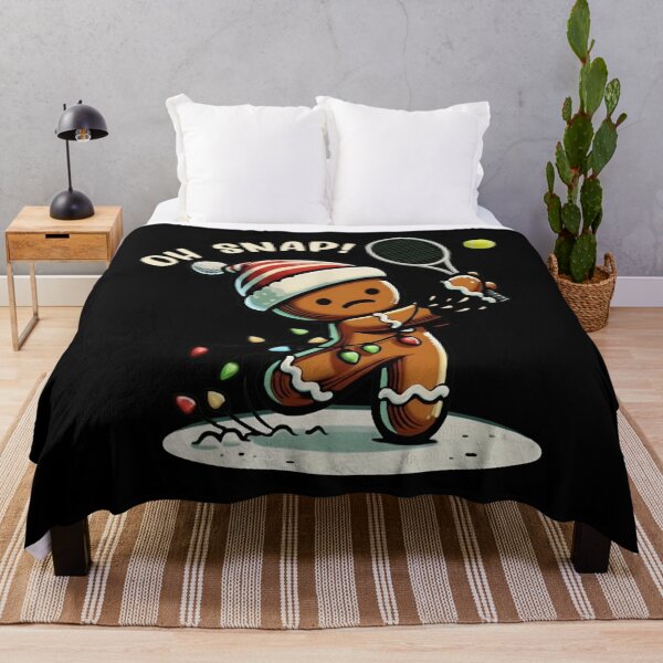 Item preview, Funny Gingerbread Tennis Christmas T-Shirt designed and sold by TinaMDedrick.