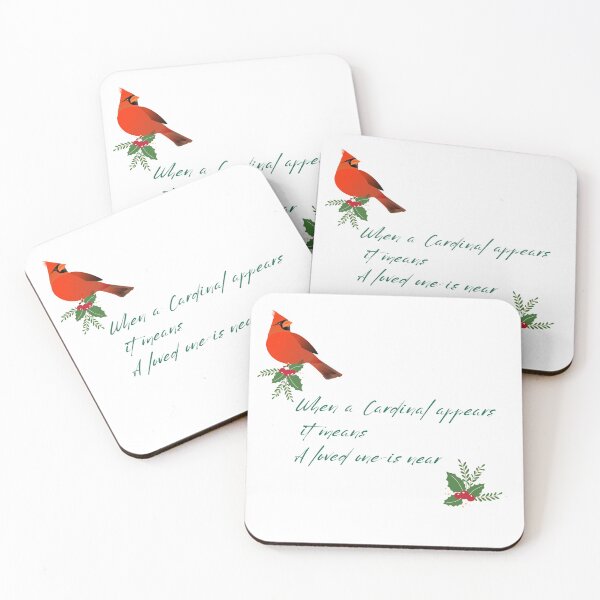 Item preview, A cardinal means a loved one is near designed and sold by RockyandMoonpie.