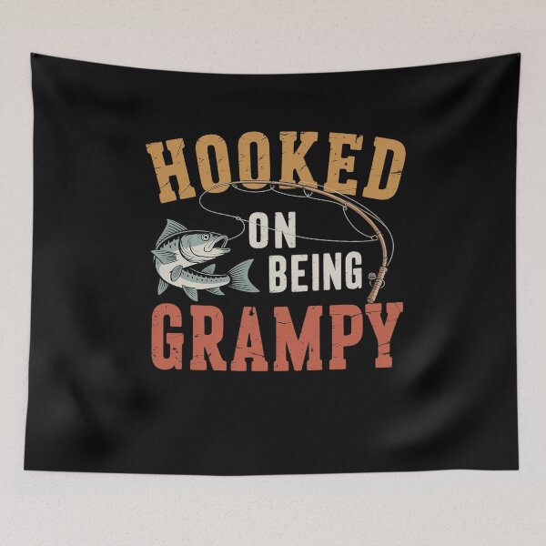 Item preview, Hooked On Being Grampy Father's Day Fishing Grampy designed and sold by khorbiasieno.