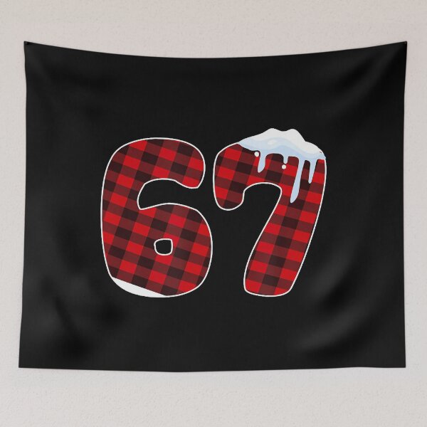 Item preview, 67 Christmas Meme 6 7 Numbers Six Seven Funny Xmas Pajamas designed and sold by RosellaBalistre.