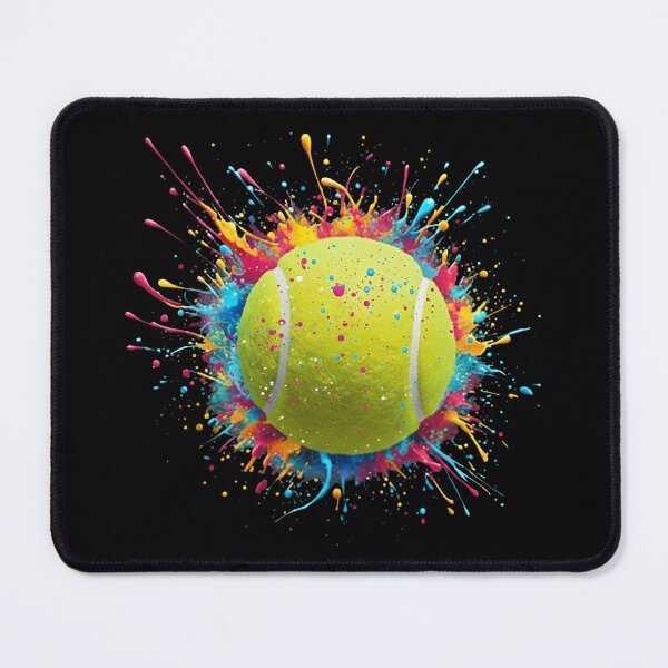 Item preview, Color Splash Tennis Ball Explosion Tee designed and sold by TinaMDedrick.