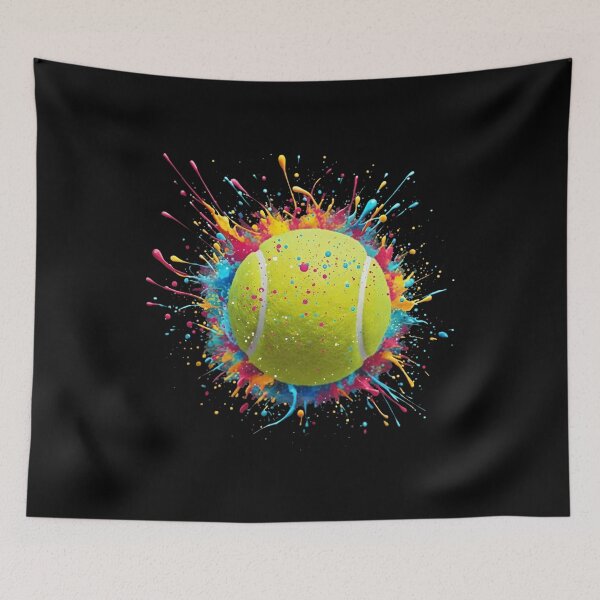 Item preview, Color Splash Tennis Ball Explosion Tee designed and sold by TinaMDedrick.