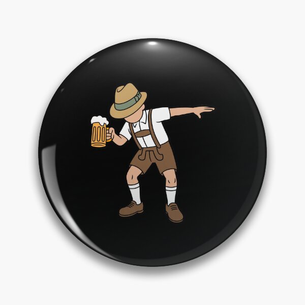 Artikelvorschau, Cooler dabbender Deutscher mit Bierkrug auf dem Oktoberfest entworfen und verkauft von BiellaSar.