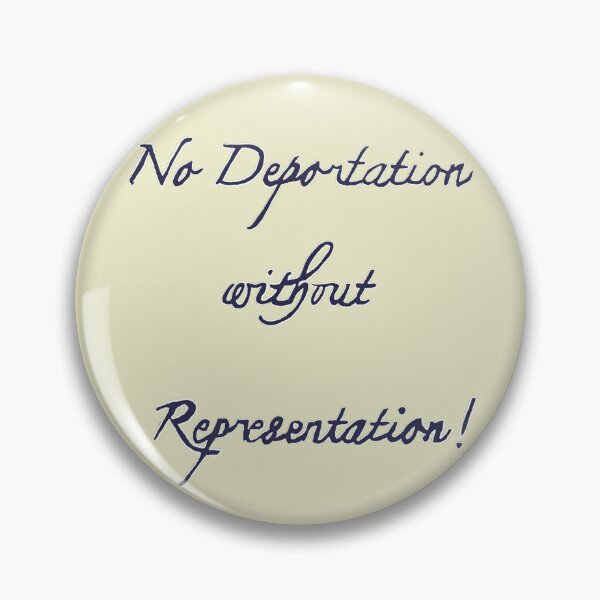 Item preview, No Deportation! designed and sold by Anne's Drawing and Design.